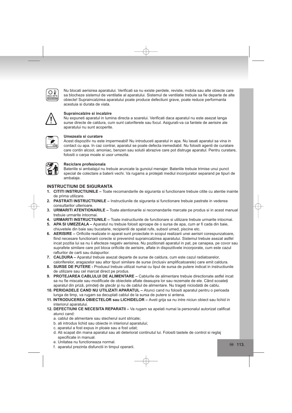 Elta 2402N User Manual | Page 113 / 142