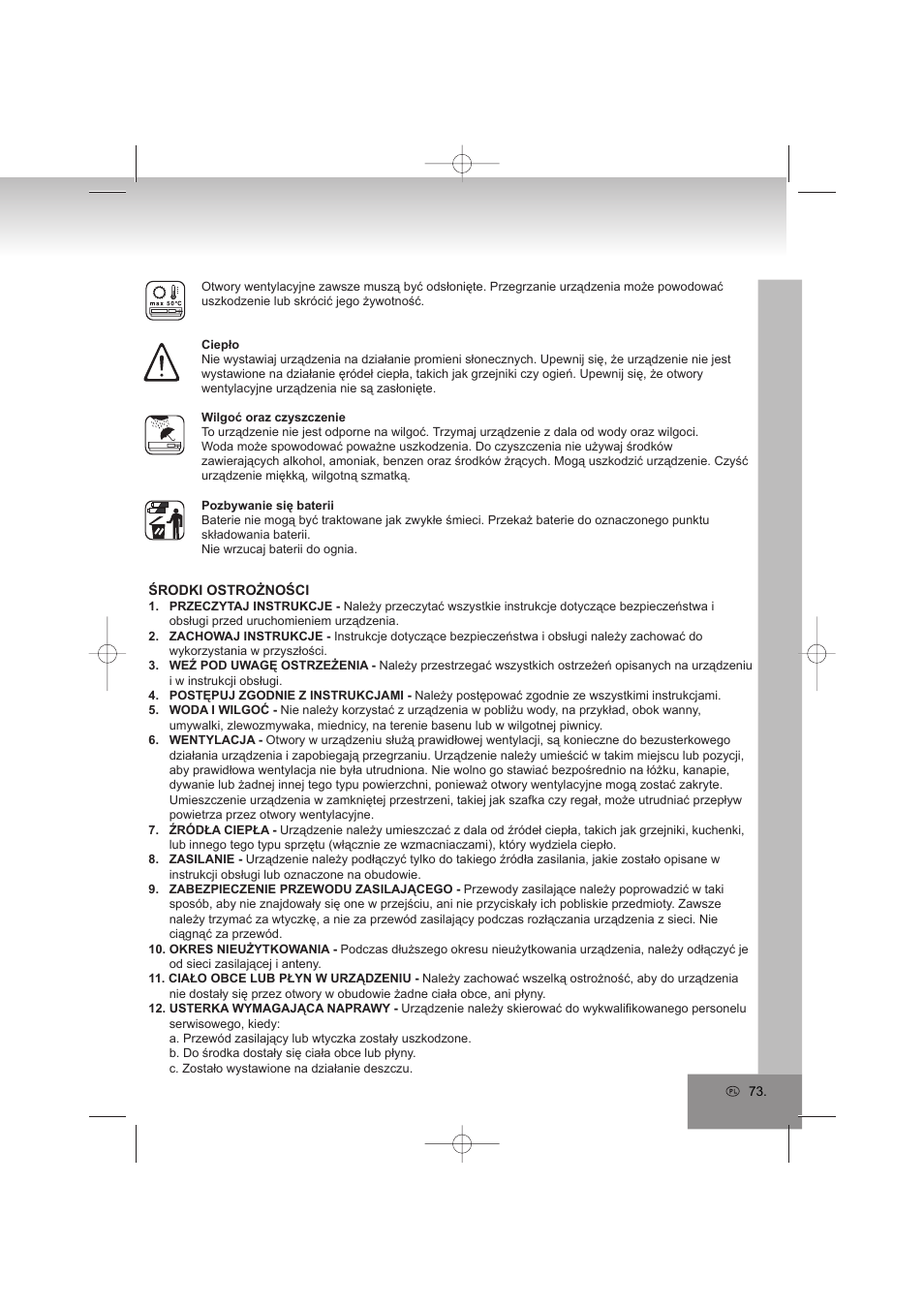 Elta 2402N User Manual | Page 73 / 142