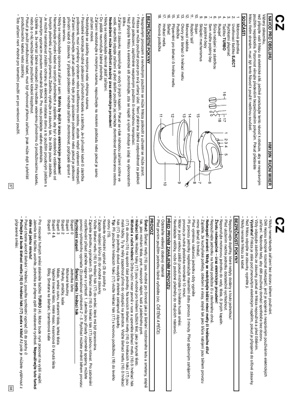 Elta HM120N User Manual | Page 20 / 29