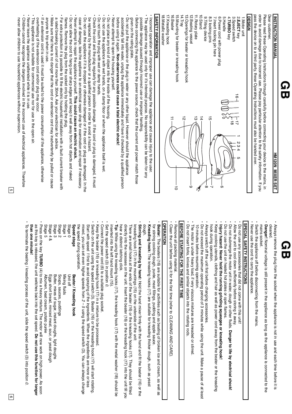 Elta HM120N User Manual | Page 4 / 29