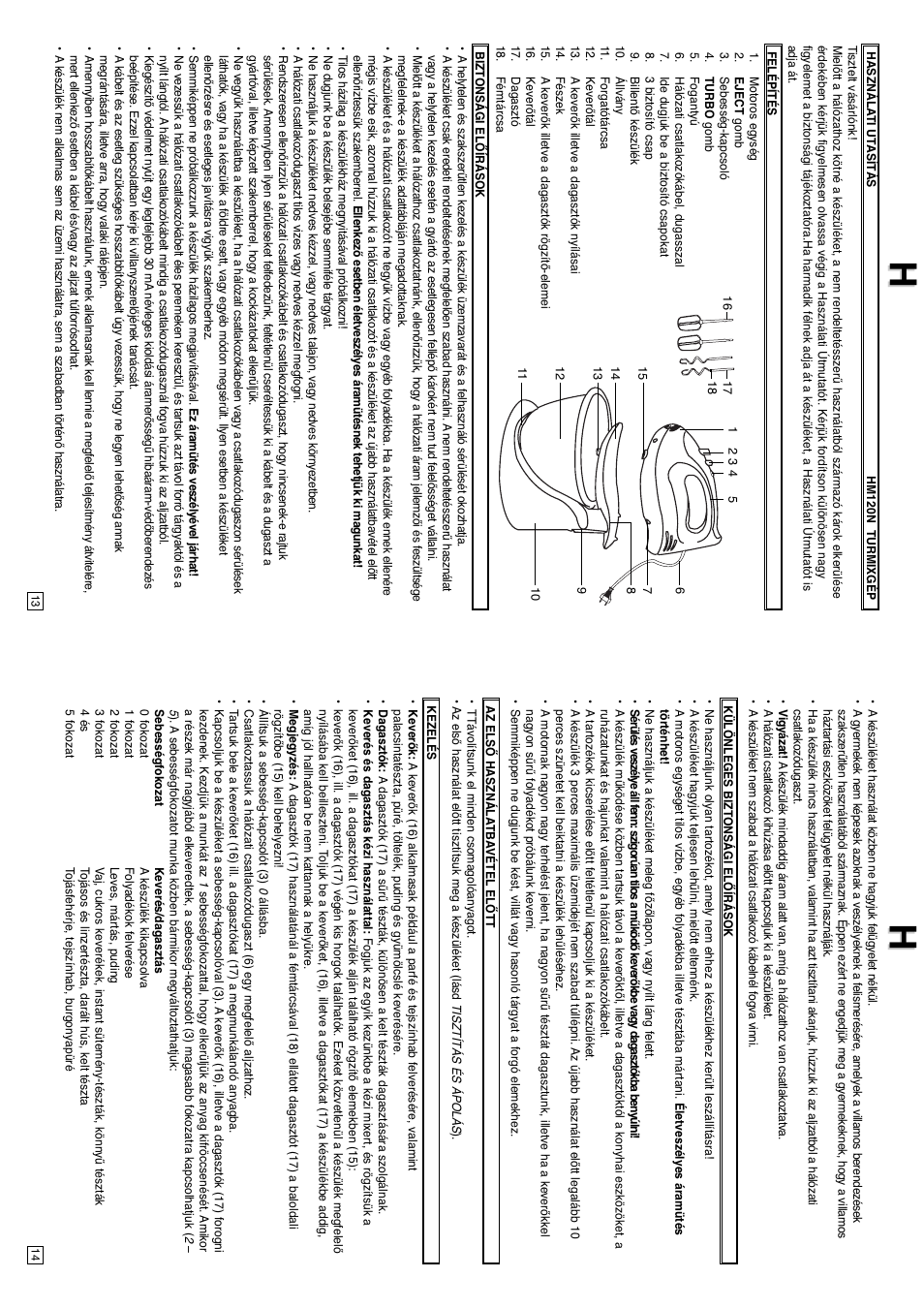 Elta HM120N User Manual | Page 8 / 29