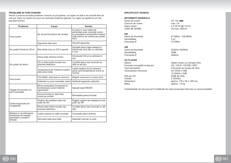 7537n1 im p160,161_ro.pdf | Elta 7537N1 User Manual | Page 81 / 95