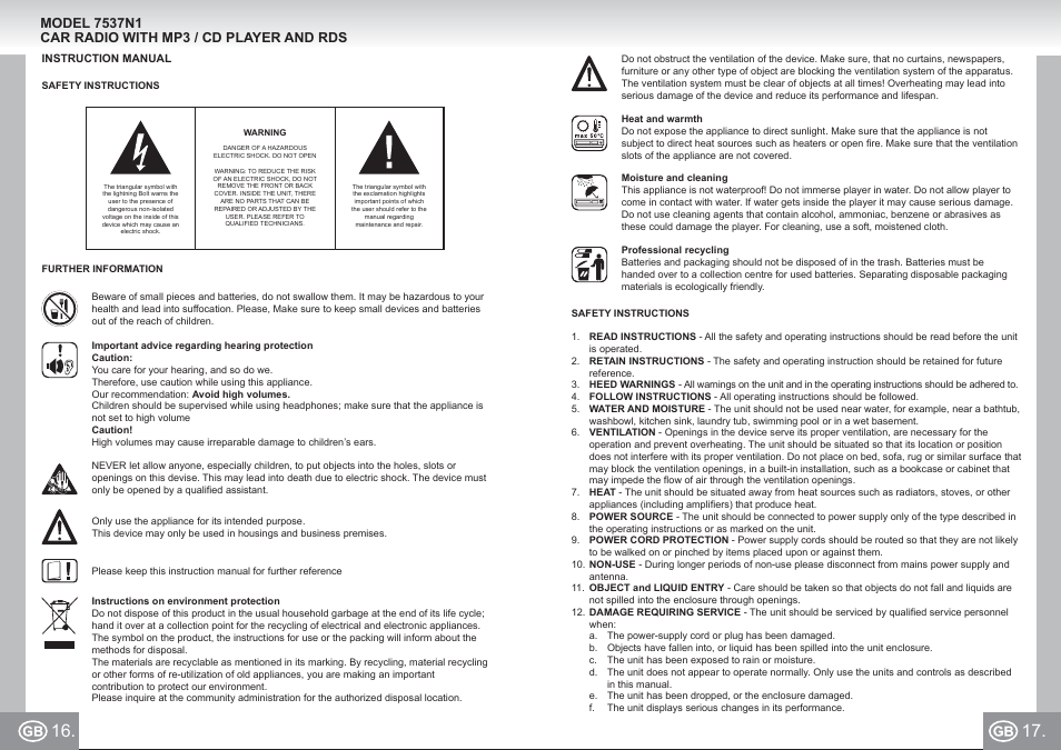 7537n1 im p016,17_gb.pdf | Elta 7537N1 User Manual | Page 9 / 95