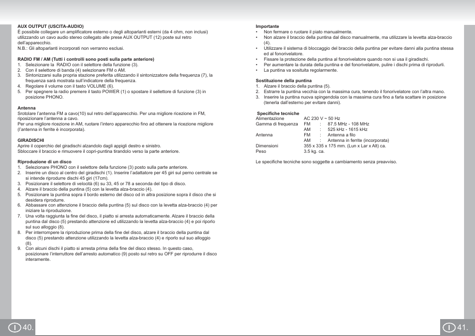 Elta 2957 im p040,41_i.pdf | Elta 2957 User Manual | Page 21 / 57