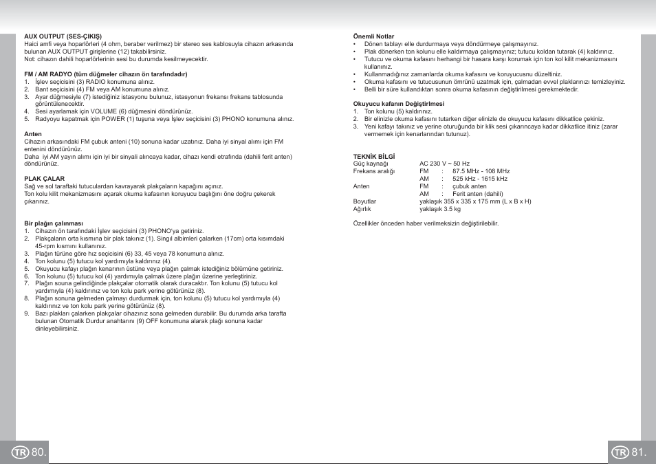 Elta 2957 im p080,81_tr.pdf | Elta 2957 User Manual | Page 41 / 57