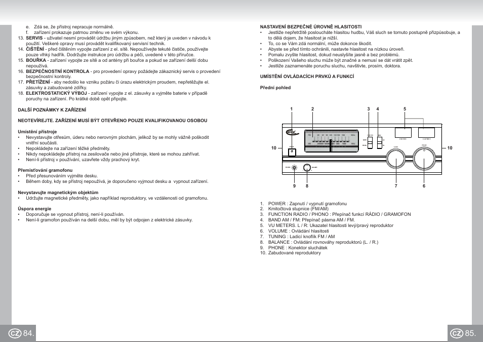 Elta 2957 im p084,85_cz.pdf | Elta 2957 User Manual | Page 43 / 57