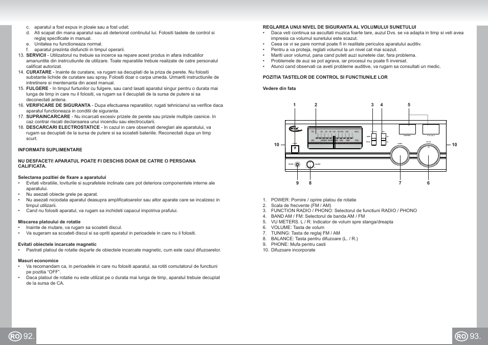 Elta 2957 im p092,93_ro.pdf | Elta 2957 User Manual | Page 47 / 57