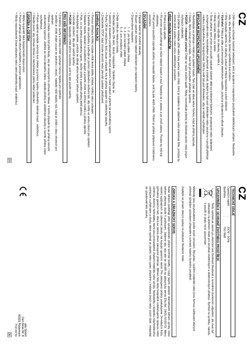 Elta IM-T121 User Manual | Page 16 / 22
