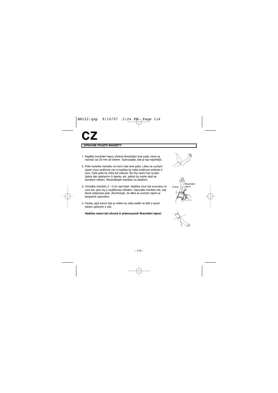 Elta BM122 User Manual | Page 114 / 181
