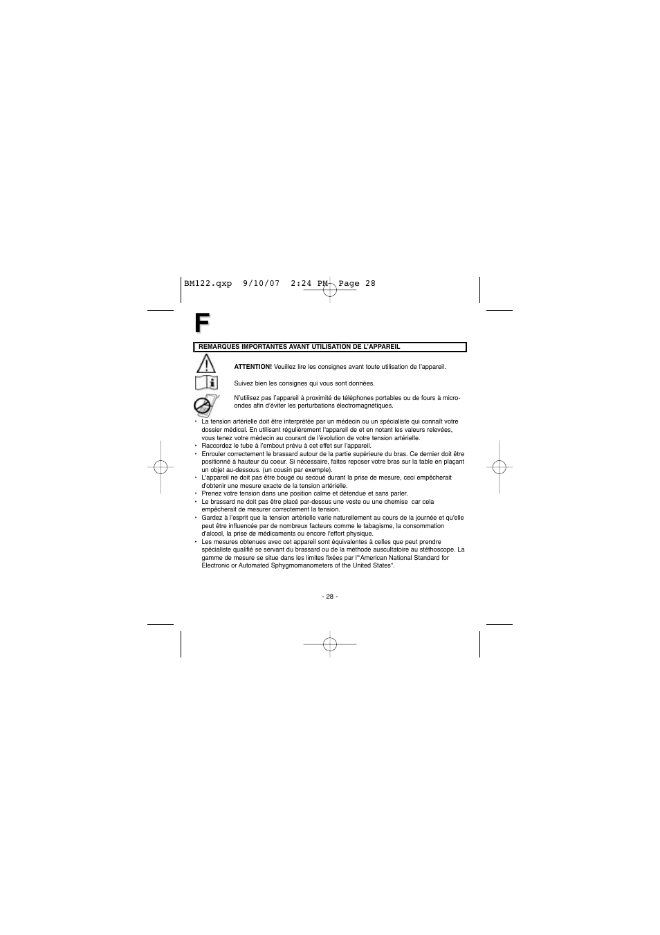 Elta BM122 User Manual | Page 28 / 181