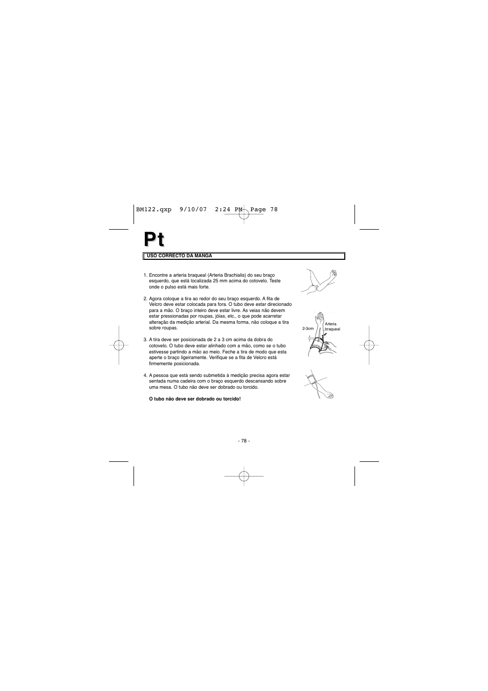 Elta BM122 User Manual | Page 78 / 181