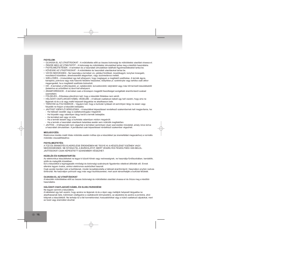 Elta 4248N User Manual | Page 16 / 42