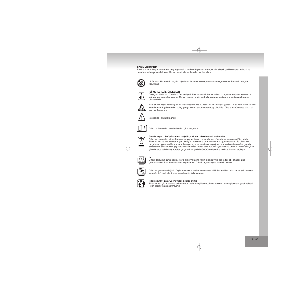 Elta 4248N User Manual | Page 41 / 42