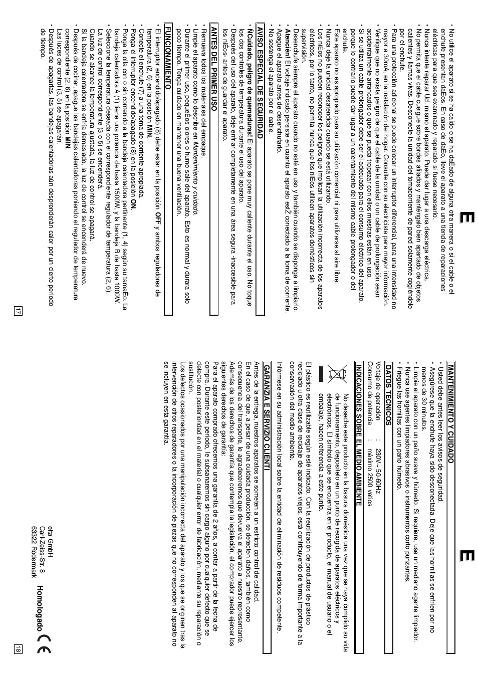 Elta 0608 User Manual | Page 10 / 16