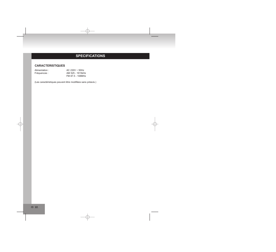 Elta 2750G User Manual | Page 22 / 86