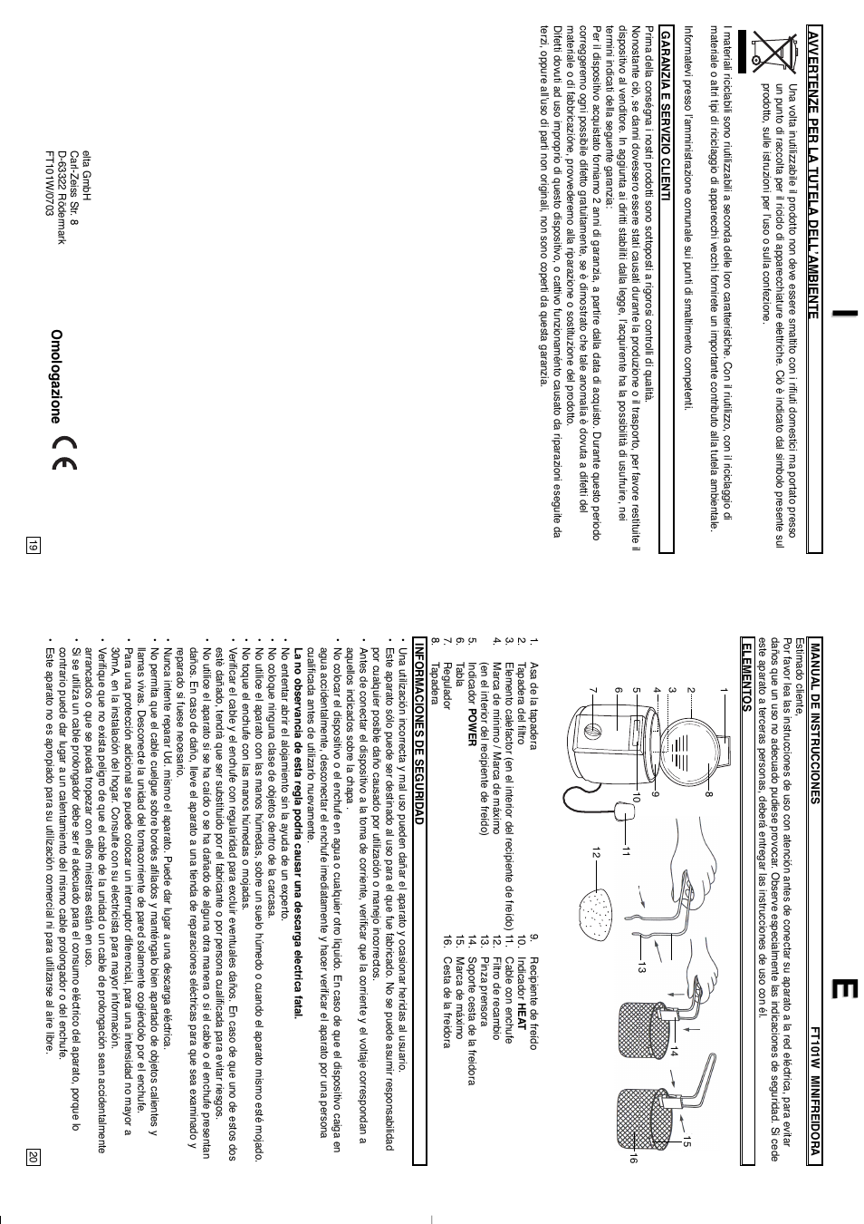 Elta Mini Deep Fryer User Manual | Page 11 / 29