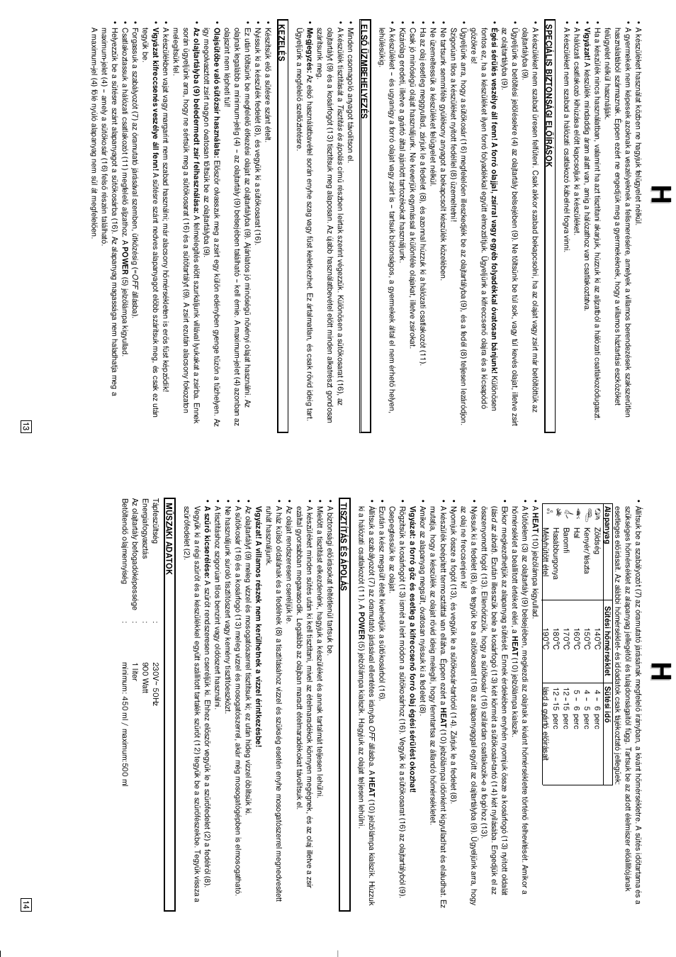 Elta Mini Deep Fryer User Manual | Page 8 / 29