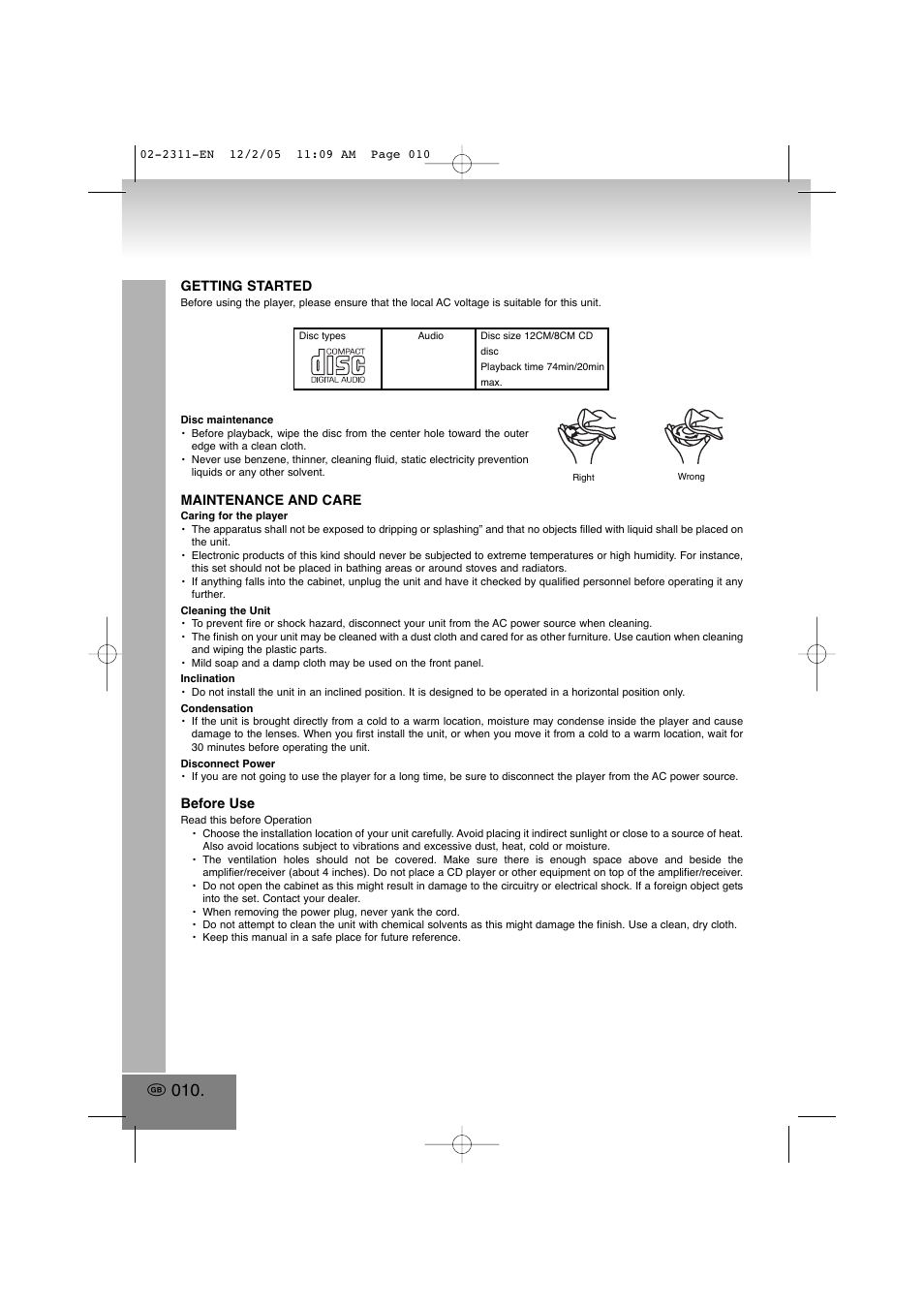 Elta 2311 User Manual | Page 10 / 79