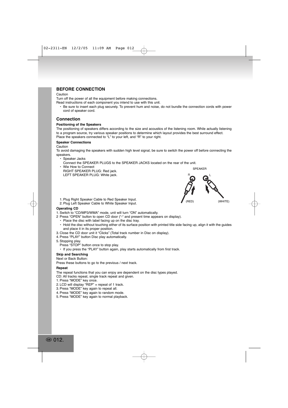 Elta 2311 User Manual | Page 12 / 79