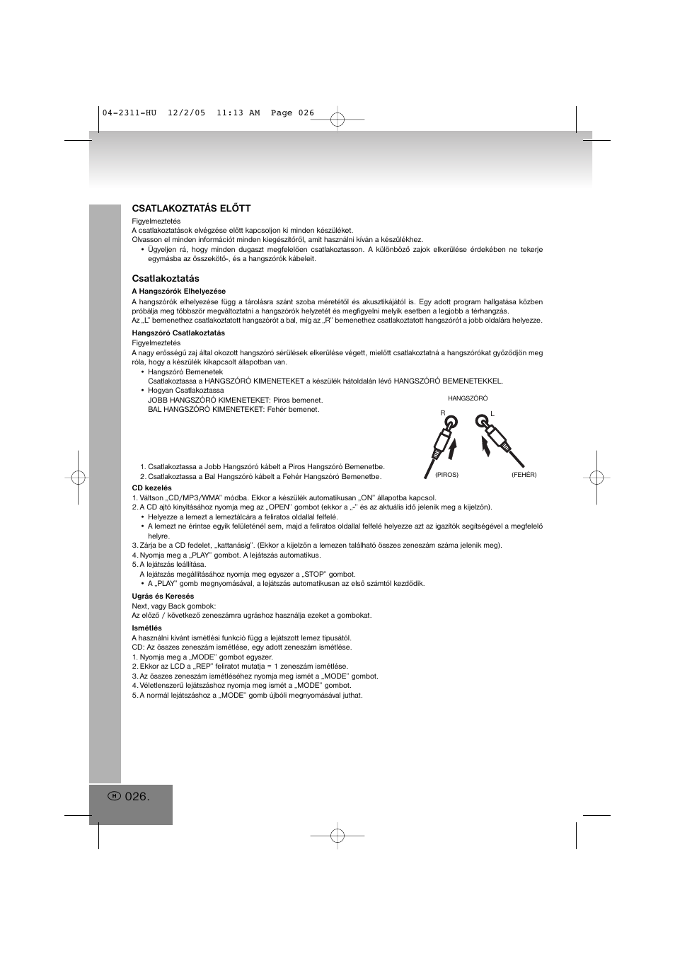 Elta 2311 User Manual | Page 26 / 79