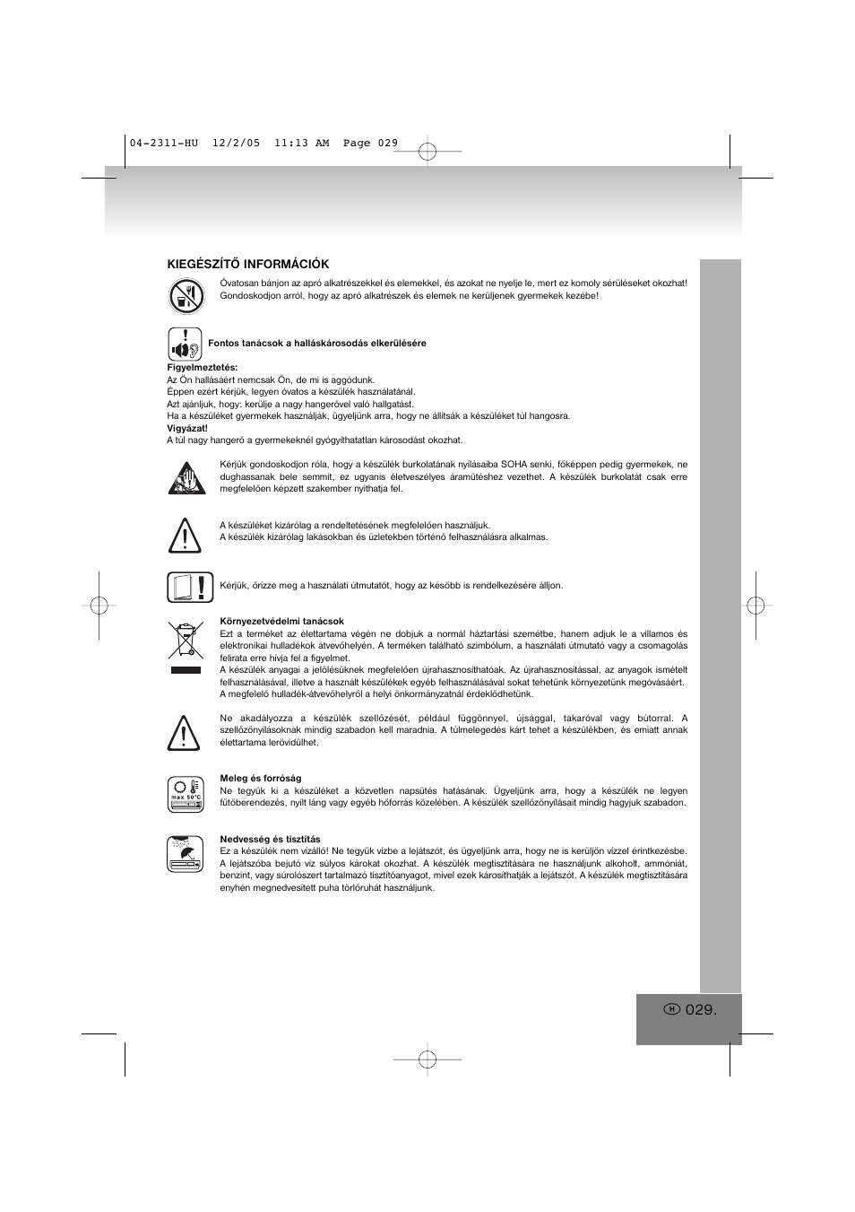 Elta 2311 User Manual | Page 29 / 79