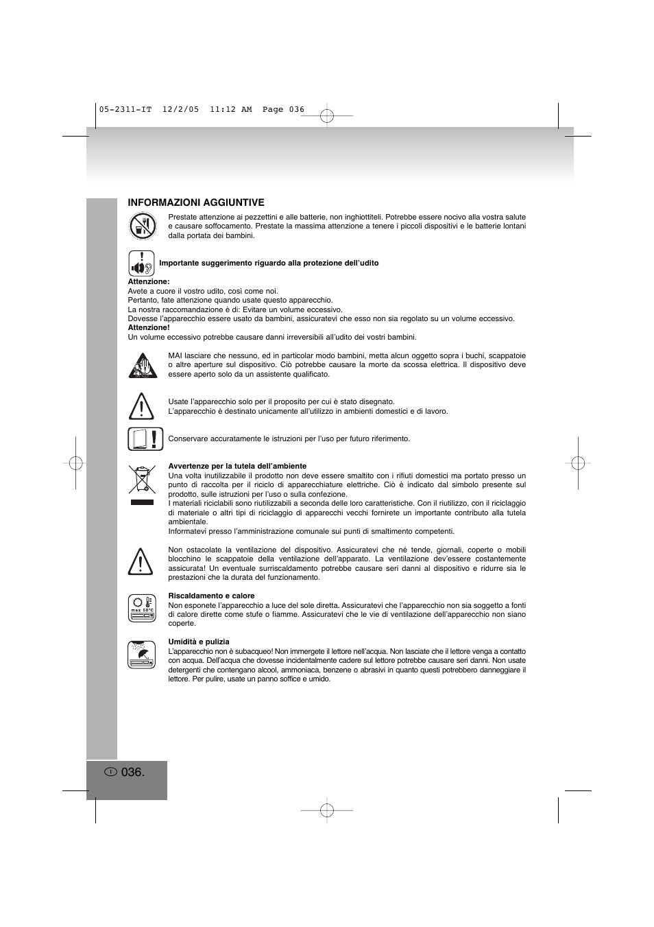 Elta 2311 User Manual | Page 36 / 79