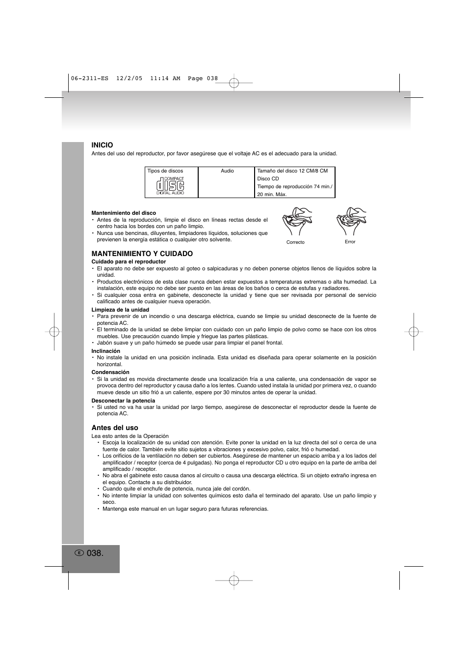 Elta 2311 User Manual | Page 38 / 79