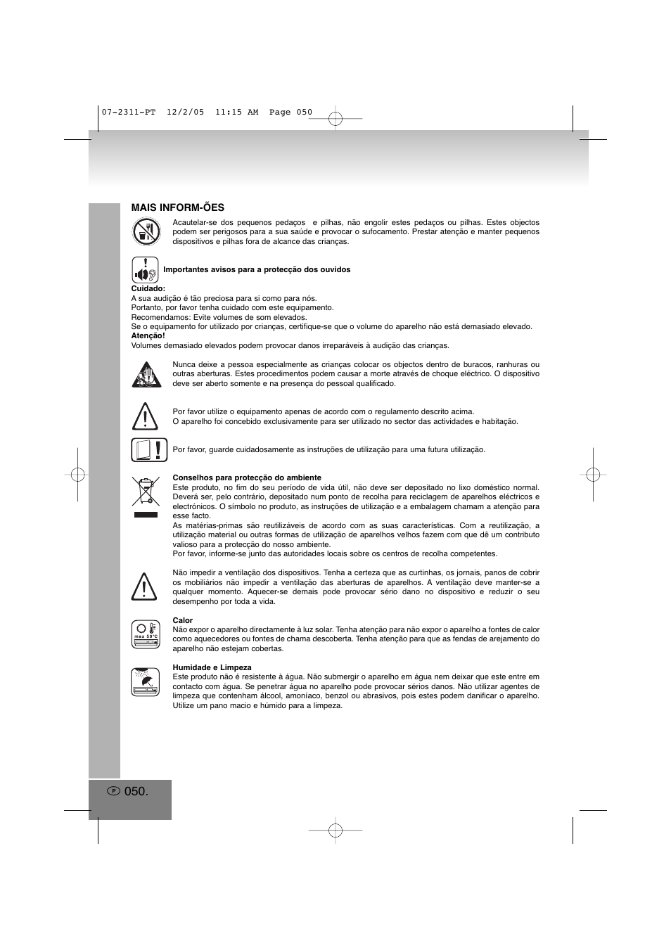 Elta 2311 User Manual | Page 50 / 79