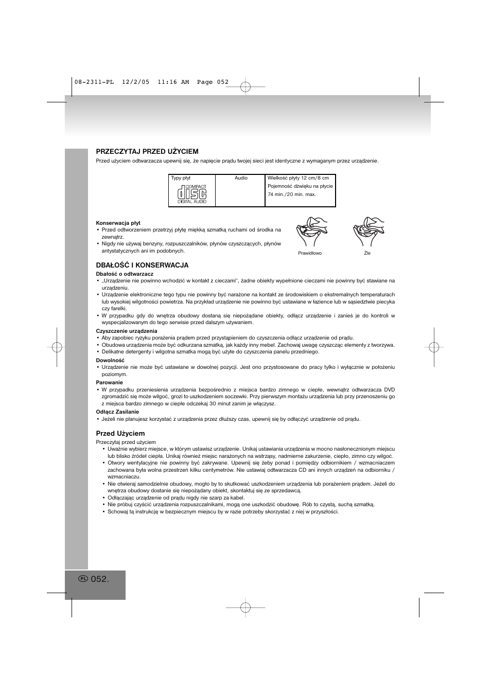 Elta 2311 User Manual | Page 52 / 79
