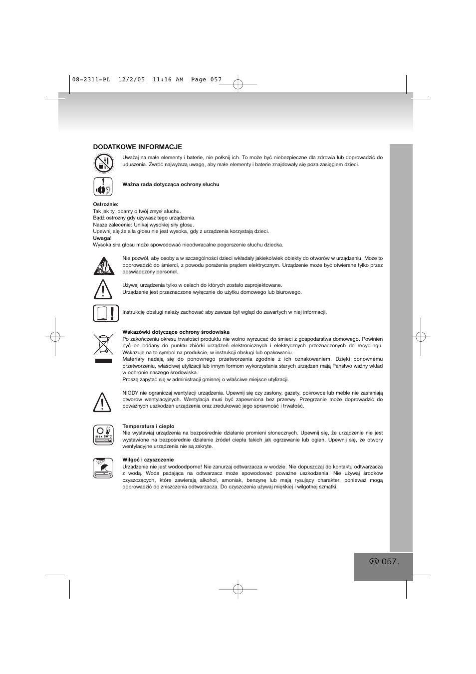 Elta 2311 User Manual | Page 57 / 79