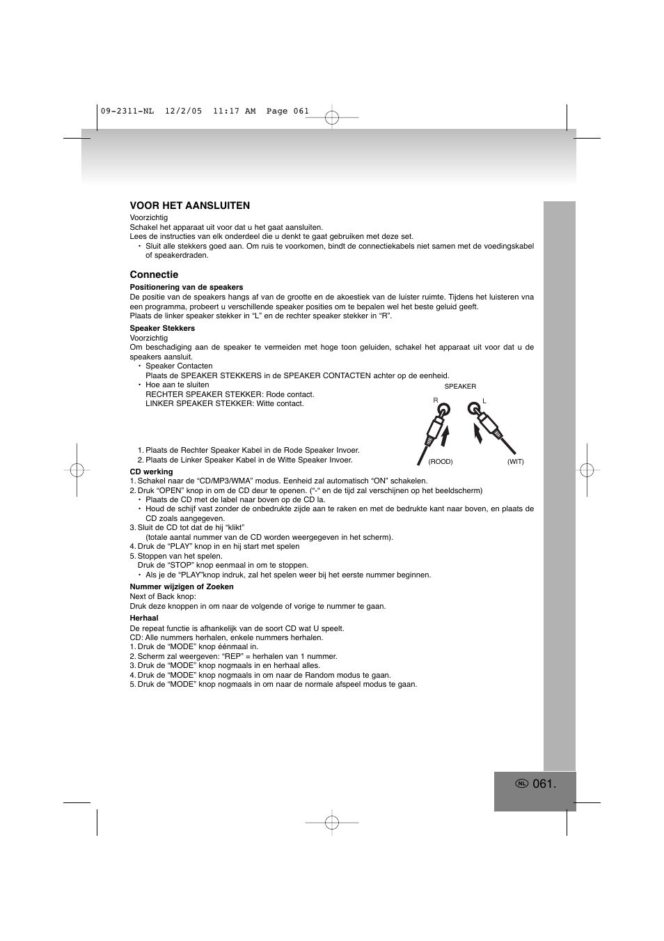 Elta 2311 User Manual | Page 61 / 79