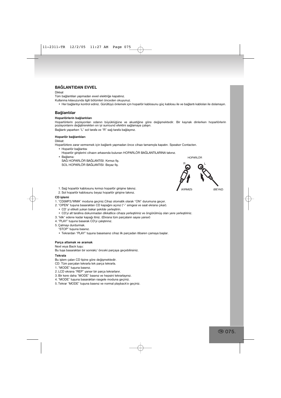 Elta 2311 User Manual | Page 75 / 79