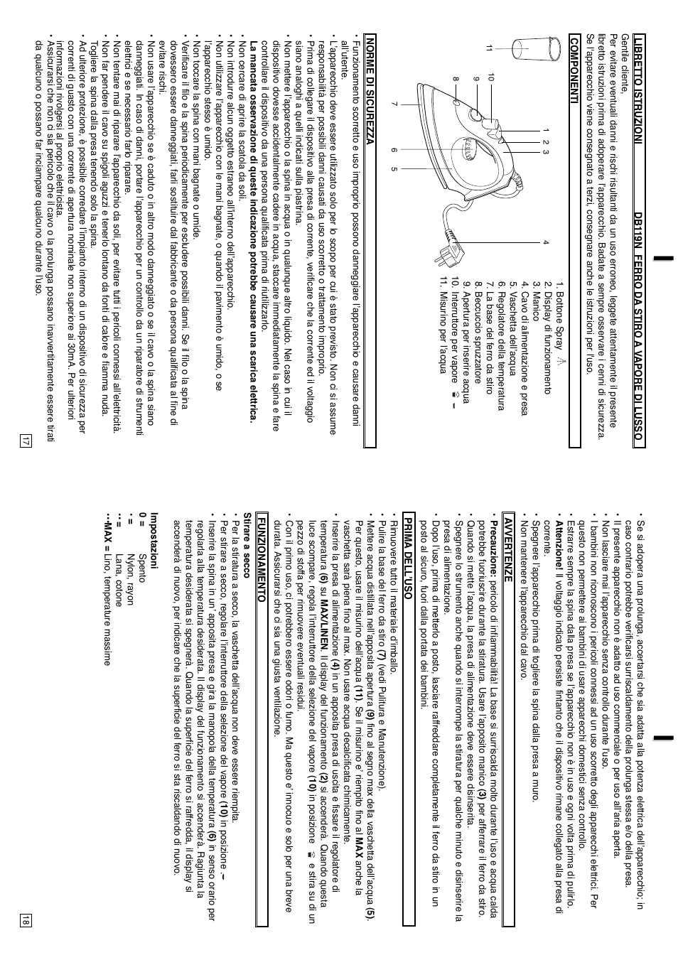 Elta DB119N User Manual | Page 10 / 21