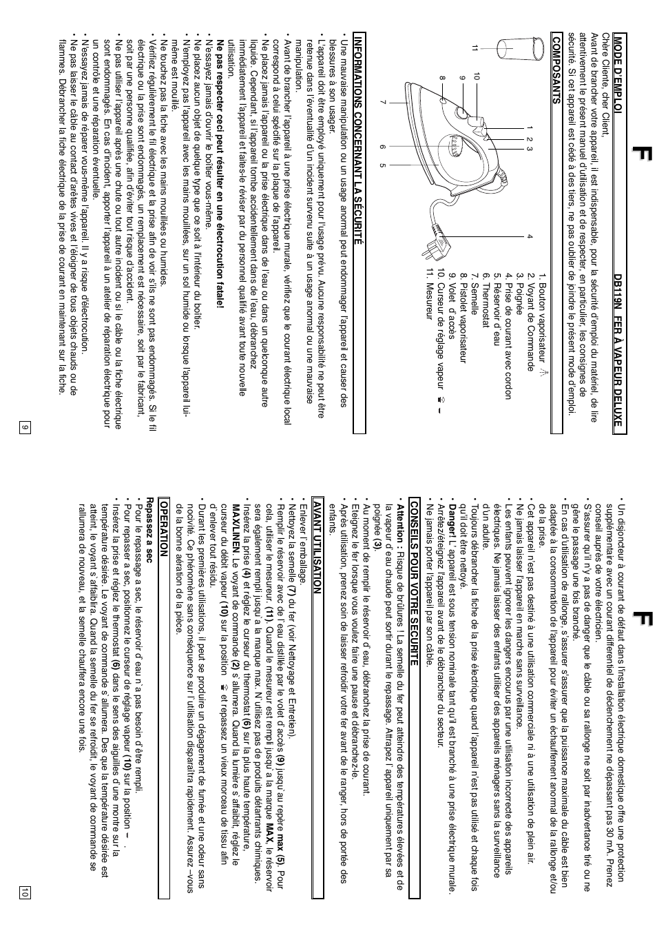 Elta DB119N User Manual | Page 6 / 21