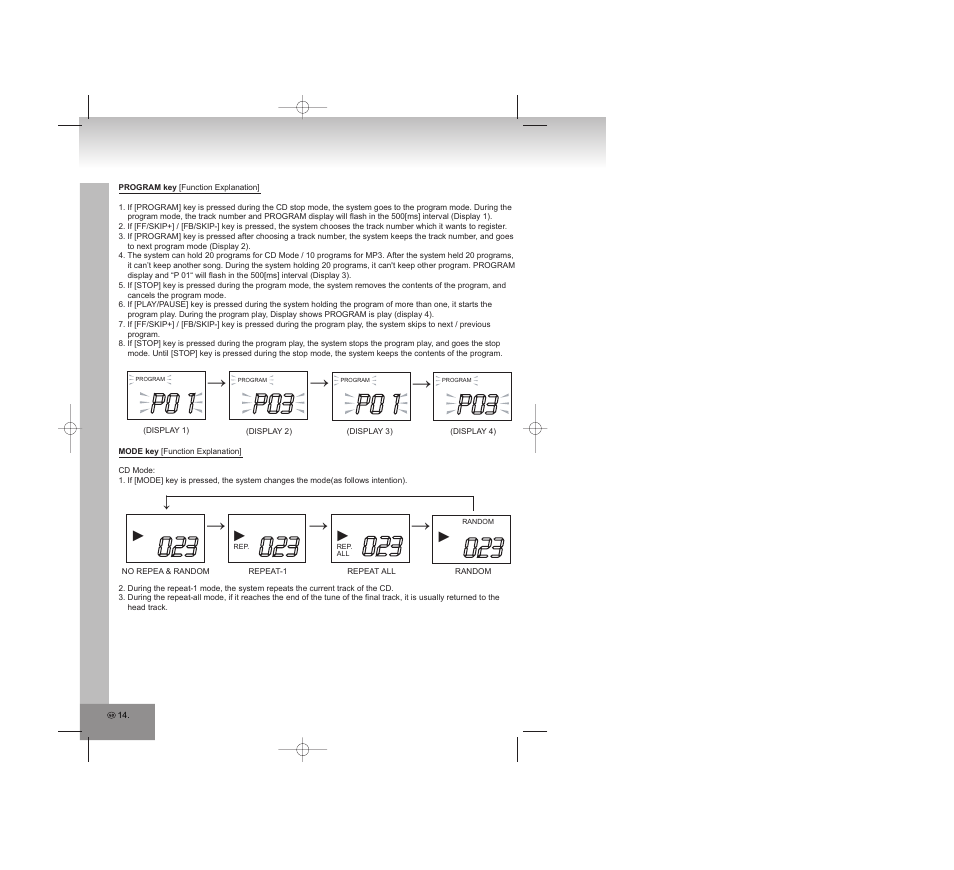 P0 1 | Elta 2308 User Manual | Page 14 / 90