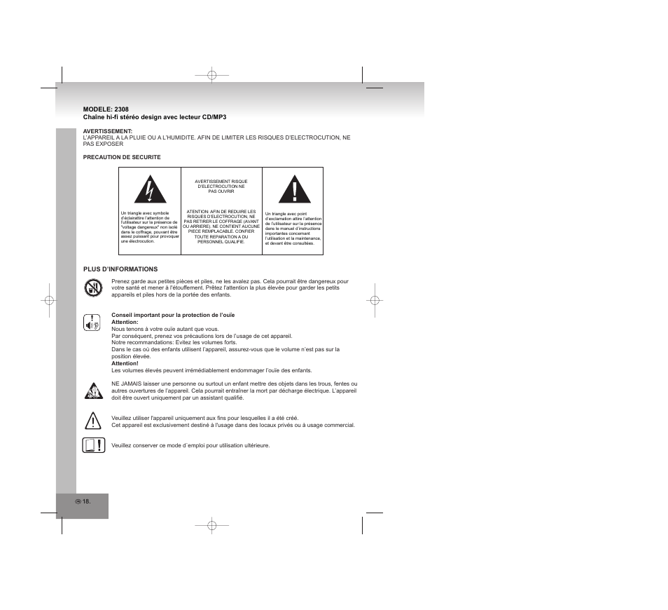 Elta 2308 User Manual | Page 18 / 90