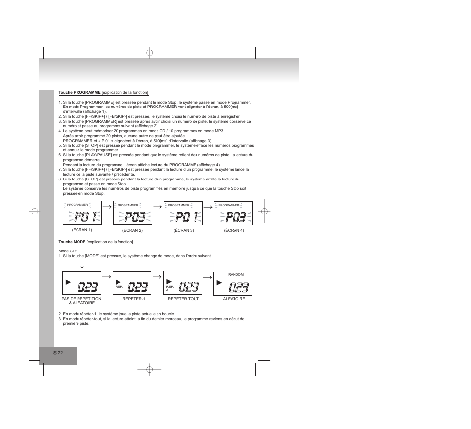 P0 1 | Elta 2308 User Manual | Page 22 / 90