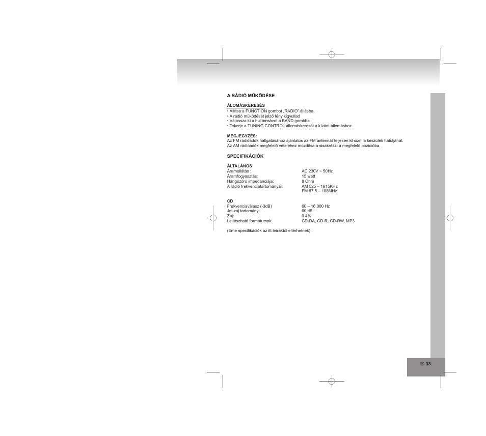 Elta 2308 User Manual | Page 33 / 90
