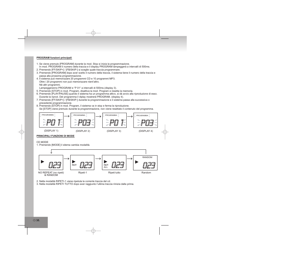 P0 1 | Elta 2308 User Manual | Page 38 / 90