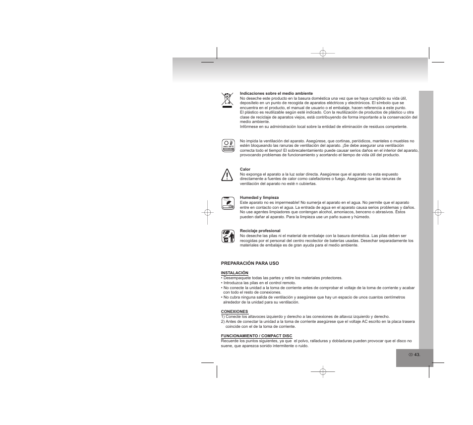 Elta 2308 User Manual | Page 43 / 90