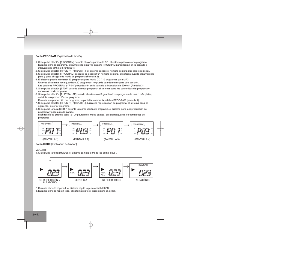P0 1 | Elta 2308 User Manual | Page 46 / 90