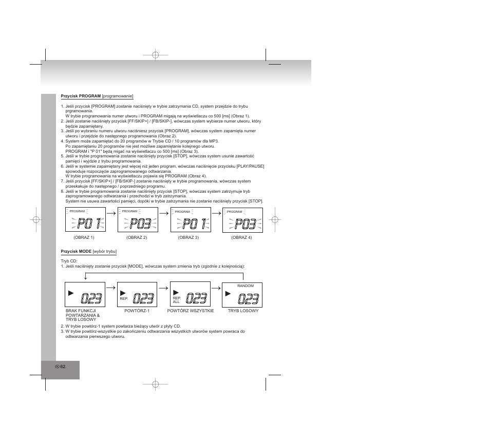 P0 1 | Elta 2308 User Manual | Page 62 / 90