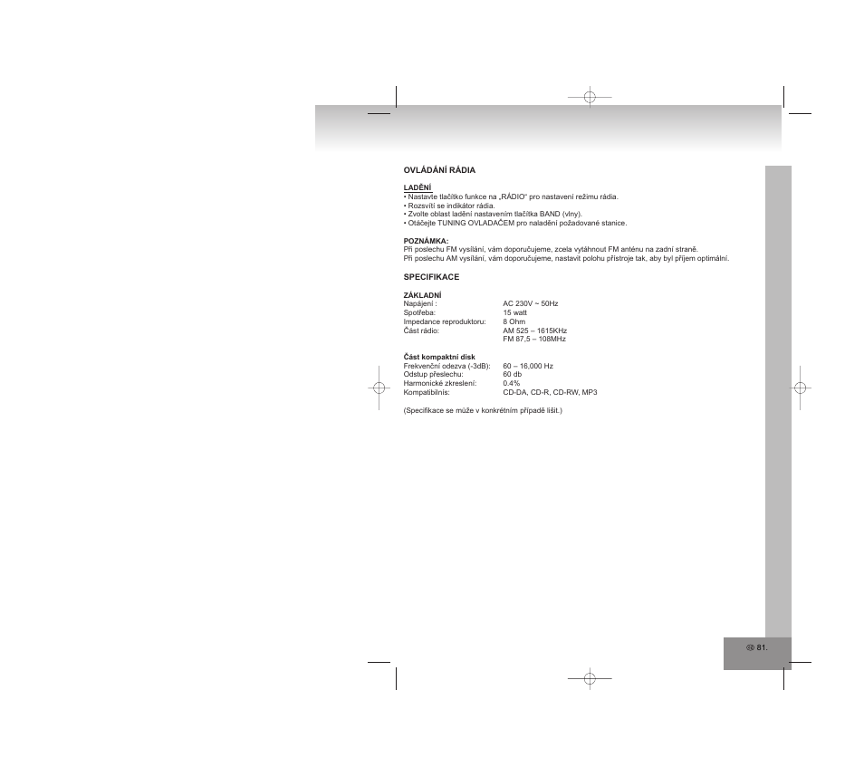 Elta 2308 User Manual | Page 81 / 90