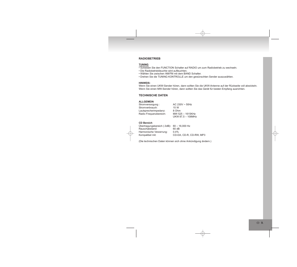 Elta 2308 User Manual | Page 9 / 90