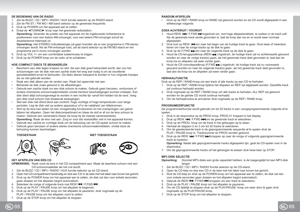 2422 im p088,89_nl.pdf | Elta 2422 User Manual | Page 45 / 71
