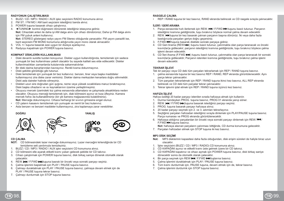 2422 im p098,99_tr.pdf | Elta 2422 User Manual | Page 50 / 71