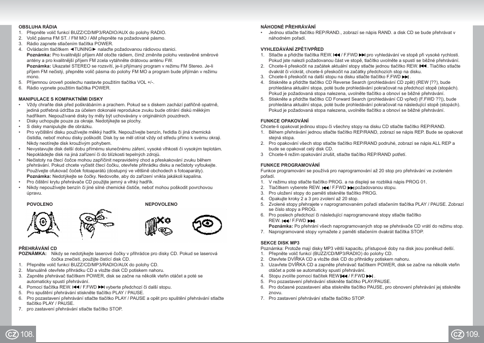 2422 im p108,109_cz.pdf | Elta 2422 User Manual | Page 55 / 71