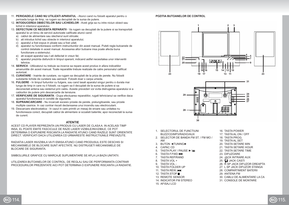 2422 im p114,115_ro.pdf | Elta 2422 User Manual | Page 58 / 71