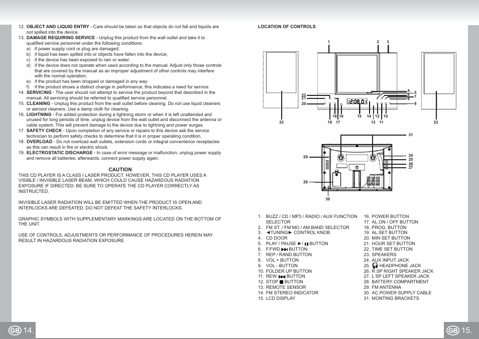 2422 im p014,15_gb.pdf | Elta 2422 User Manual | Page 8 / 71