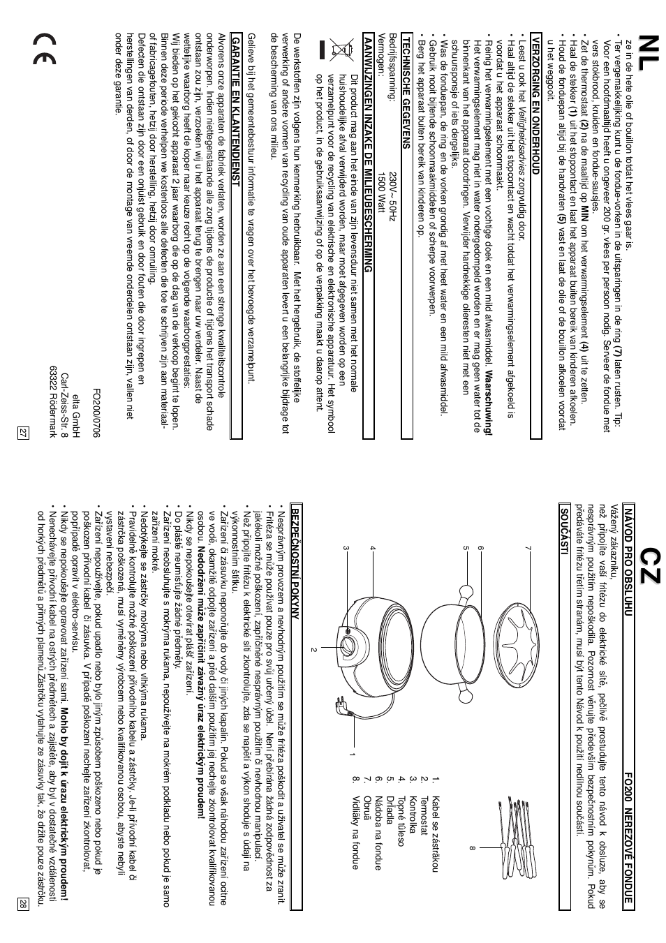 Elta FO200 User Manual | Page 15 / 22